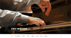 Desktop Screenshot of ericmalson.com